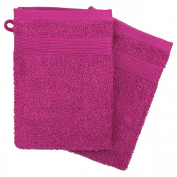 Lot de 2 gants fuchsias 15X21