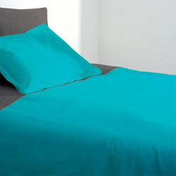 Housse de couette turquoise 240X260
