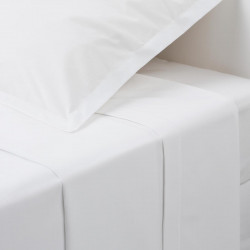 Drap plat blanc 180X290