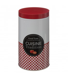 Boite à Café Cuisine Traditionnelle  H 18.5 cm