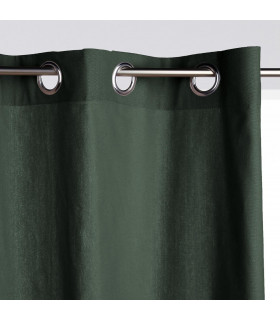 Rideau Panama Vert cèdre 140X260
