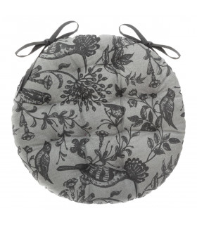 Galette de chaise ronde D 40 cm Collection Atelier d'hiver