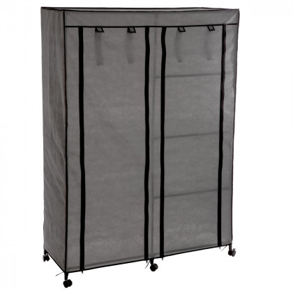 Armoire double sur roulettes H 168 cm