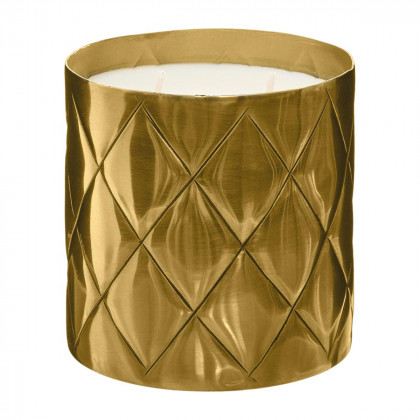 Bougie Parfumée dans pot en métal doré 600 G Archi féminin