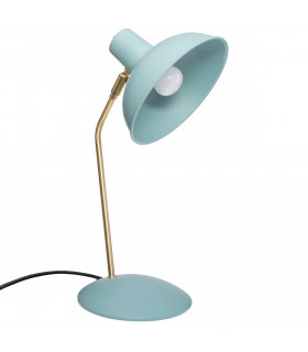 Lampe à poser en métal Vert d'eau  H 38 cm Celia