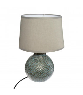 Lampe à poser Pied Boule en céramique H 28.5 cm