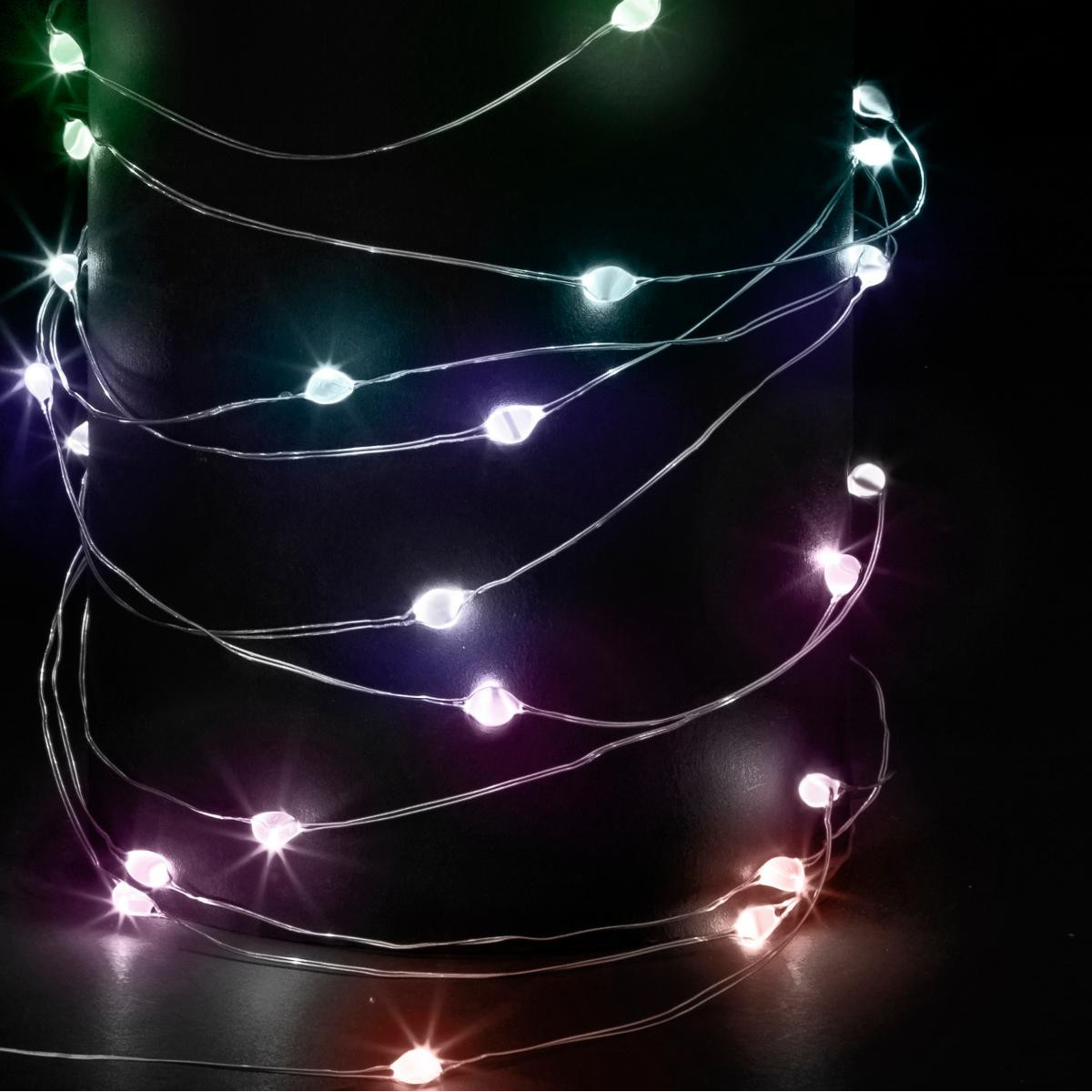 Guirlande lumineuse de noël COPPER 100 LED réglable pour Extérieur