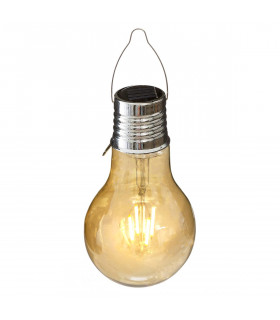 Ampoule Solaire à suspendre D 9 cm et H 17.5 cm