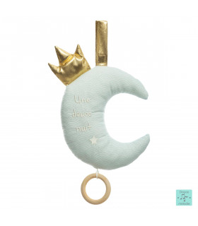 Coussin Musical en forme de Lune