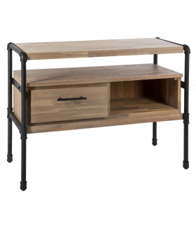 Console Siam 1 tiroir  L.100 cm  Vintage loft