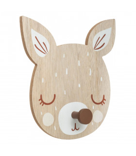 Patère Biche en Bois 1 crochet 