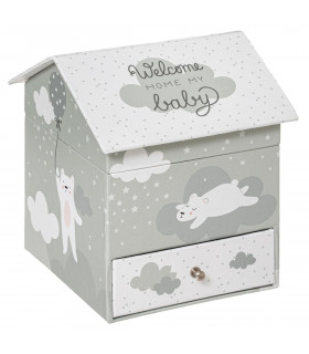 Boite Musicale Ourson 2 rangements