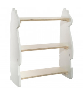 Étagère en Bois forme Ourson  H 47 cm