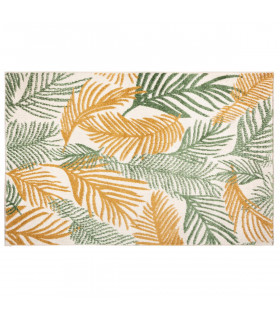 Tapis décoratif motif  Feuillage Howea 120 x 170 cm
