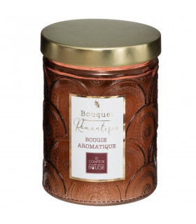 Bougie Parfumée dans Pot en verre avec couvercle doré Gypsy 285 g