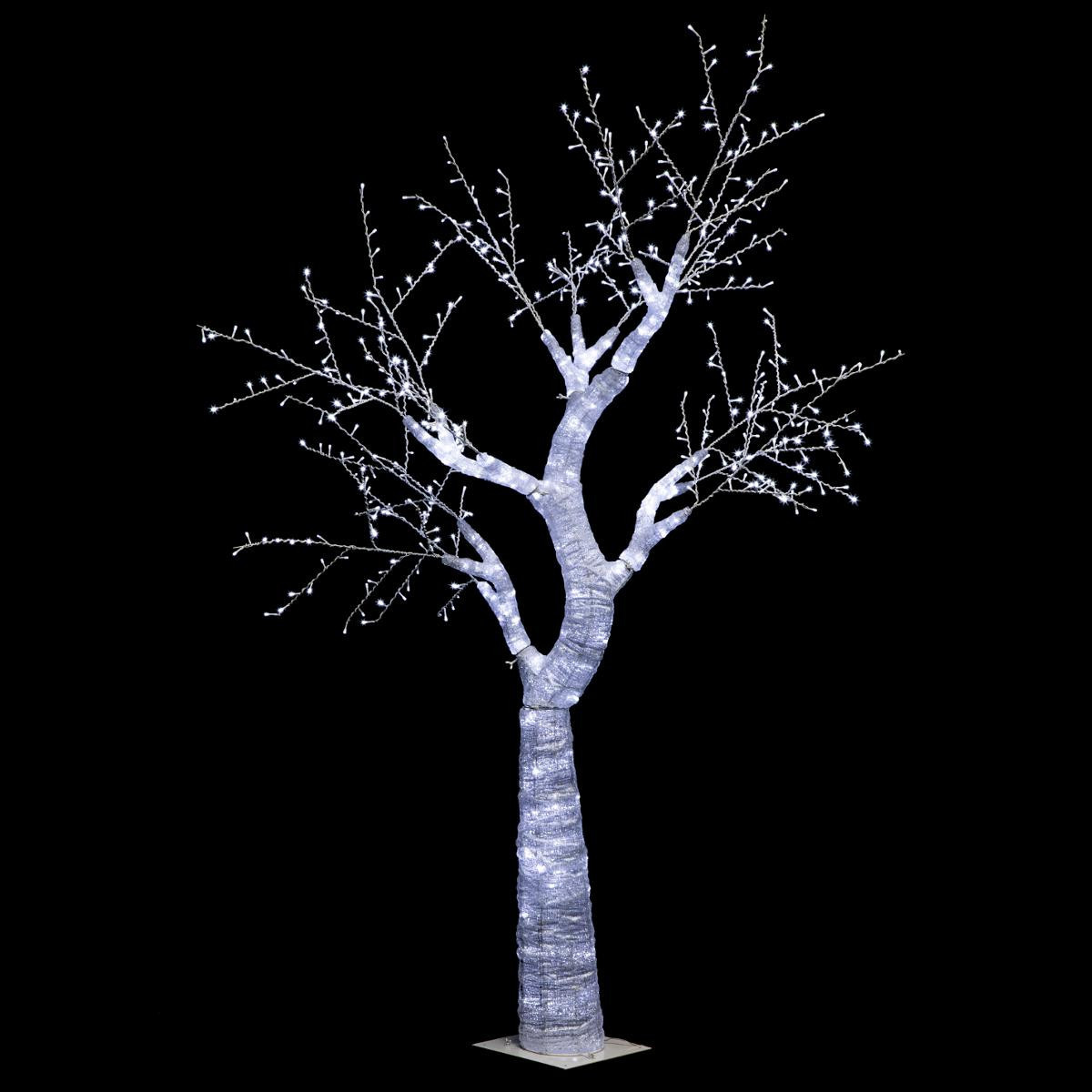 Arbre lumineux en Acrylique 698 LED Blanc froid H 250 cm - Sapins
