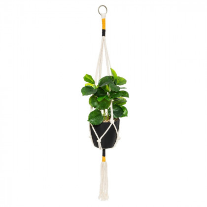 Suspension Arty Plante Artificielle dans un pot H 27 cm