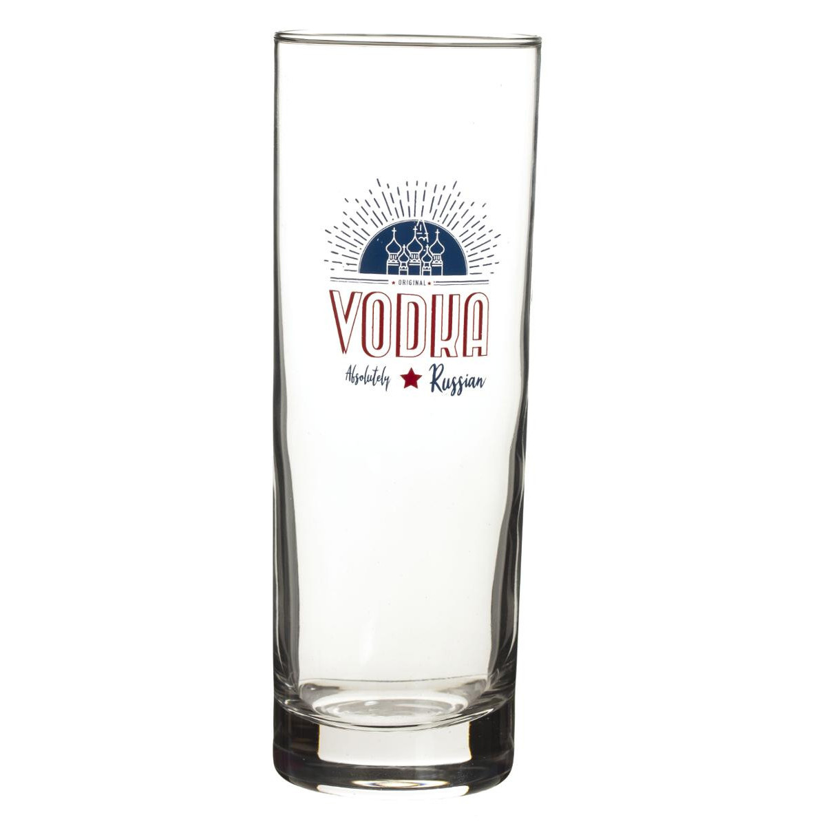 Gobelet Verre haut 31 cl en verre décor Vodka - Verres et carafes