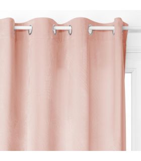 Rideau Occultant en Velours Rose la dolce vita 140 x H260