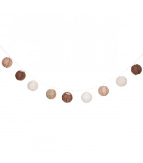 Guirlande décorative 10 Boules LED déco Safari