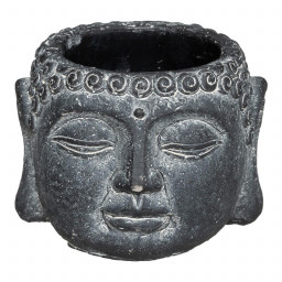 Pot Bouddha en ciment H 9 cm