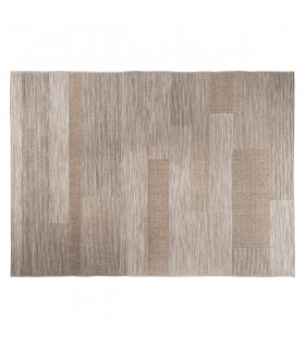 Tapis d'extérieur en polypropylène Lin effet Laine 160 x 230 cm