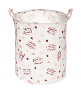 Bac de Rangement Canvas Princesse H 44.5 cm