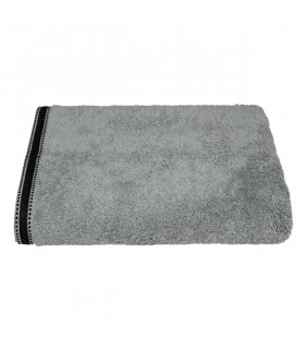 Drap de bain Joia Gris Foncé Tissu éponge 100 x 150 cm