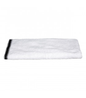 Serviette de toilette Joia Blanc Tissu éponge 50 x 90 cm