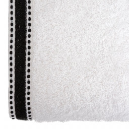 Drap de bain Joia Blanc Tissu éponge 100x150 cm