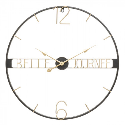 Horloge Belle en métal  D 67 cm