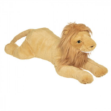 Grande Peluche décorative Lion 28 x 70 cm