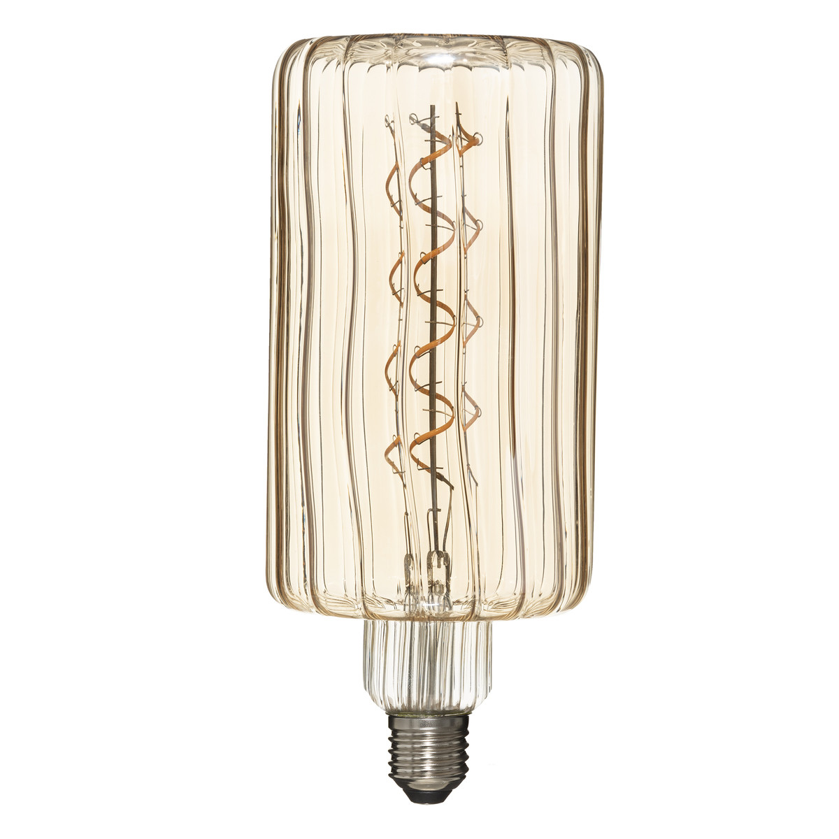 Ampoule décorative LED ambrée & filament torsadé E27 - Guirlande et  décoration lumineuse - Décomania