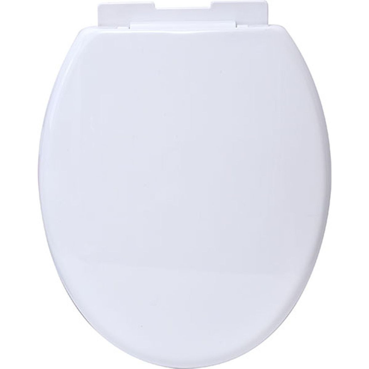 Blanc lunette de toilette clipsable plastique cuvette WC salle de