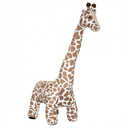 Grande Peluche décorative Girafe H 100 cm