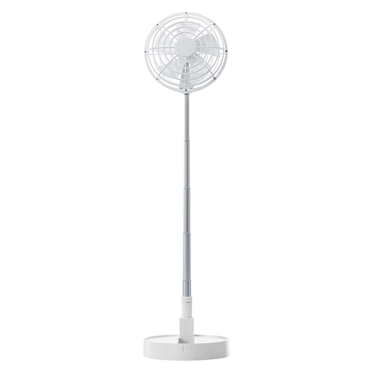 Ventilateur pliable et télescopique Hauteur de 9 à 102.5 cm avec