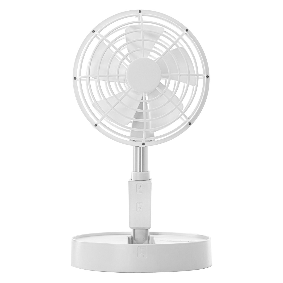 Ventilateur pliable et télescopique Hauteur de 9 à 102.5 cm avec