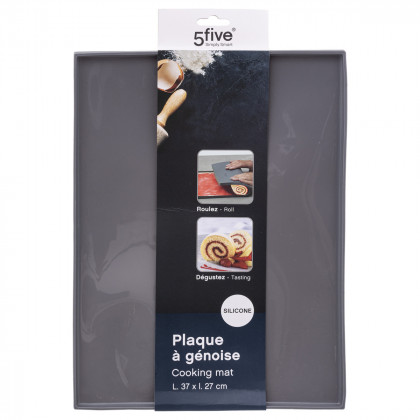 Plaque à génoise en silicone gris