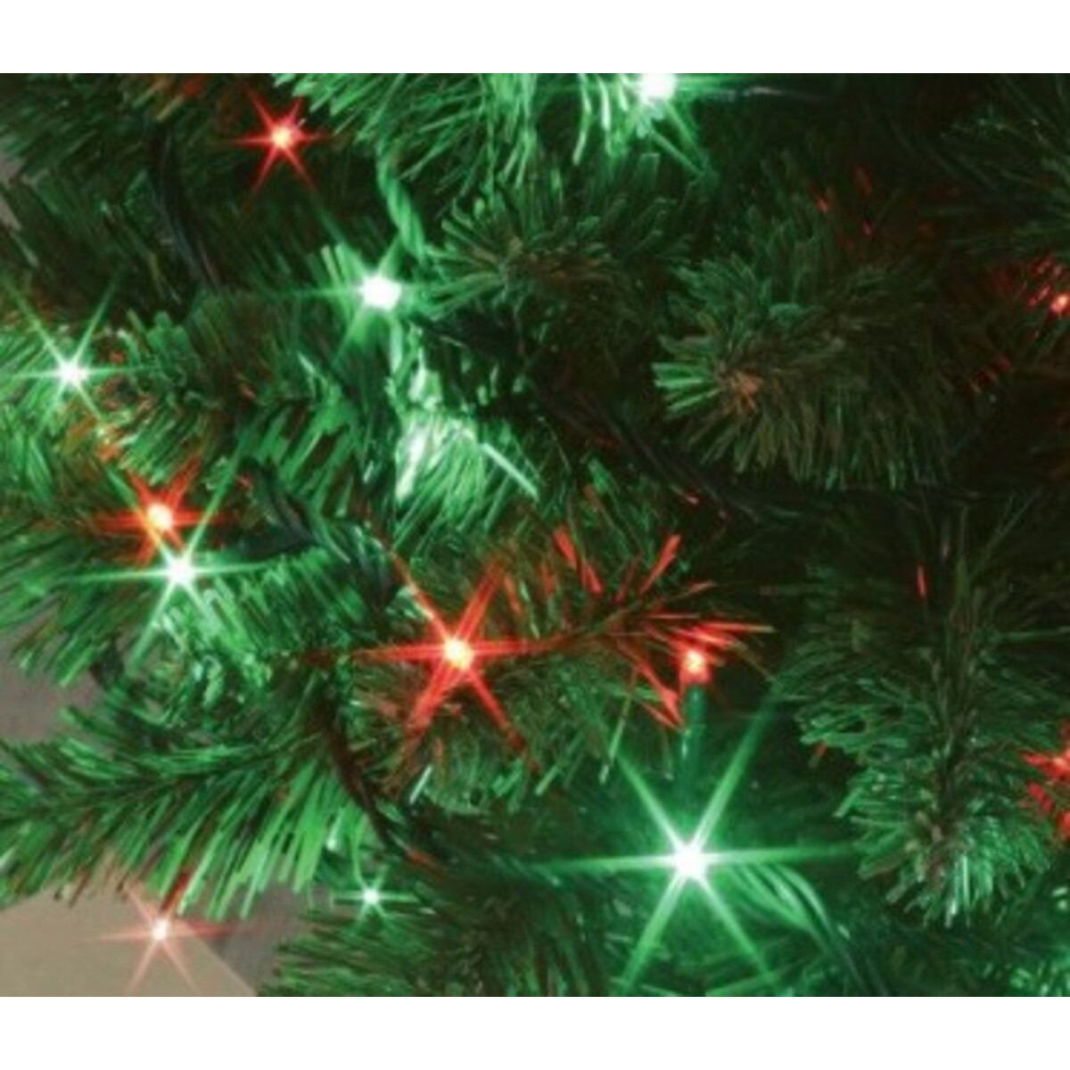 Guirlande lumineuse 20 m 200 LED Rouge et Vert avec 8 jeux de lumière - Guirlandes  lumineuses pour extérieur - Décomania