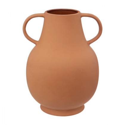 Vase Ori Terracotta en terre cuite H 33 cm