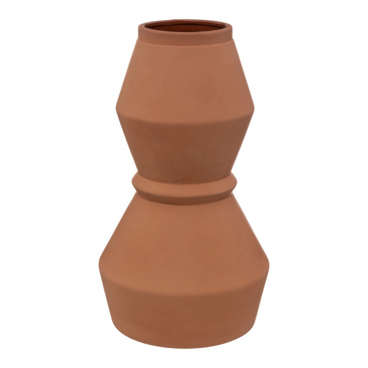 Vase Ali Terracotta en terre cuite H 30 cm