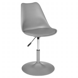 Chaise de table Aiko Gris clair hauteur ajustable 