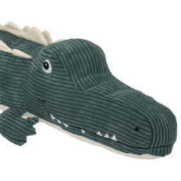 Peluche décorative Crocodile Emile 80 cm