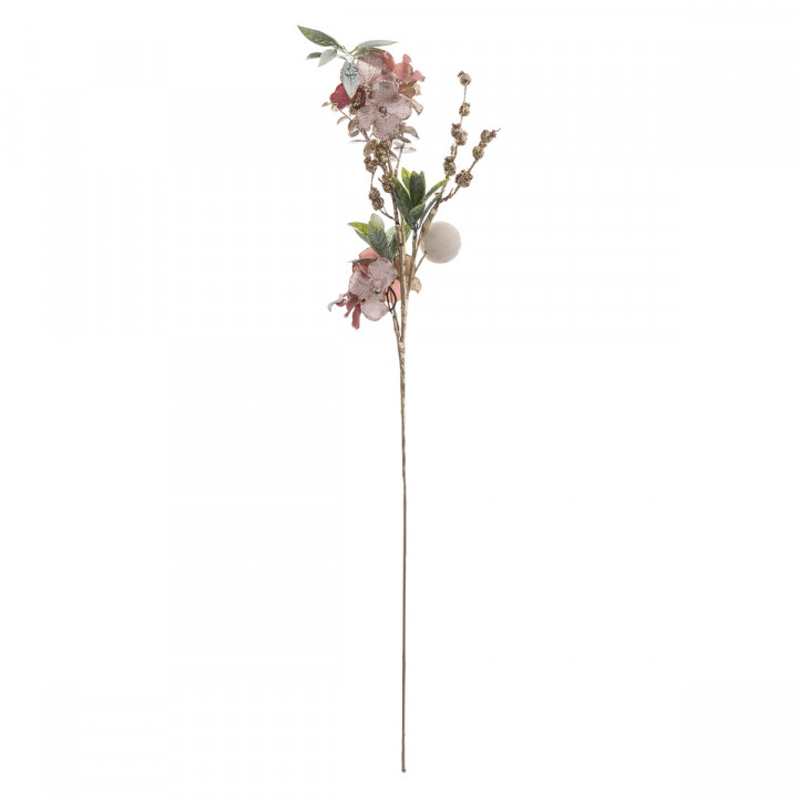 Tige de fleurs nuance rose H 75 cm