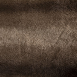 Plaid en fourrure Grizzli nuance de Marron 180 x 230 cm