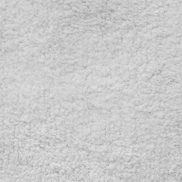 Tapis de salle de bain réversible 50 x 80 cm en Coton Blanc