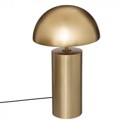 Lampe champignon en Métal doré H 50 cm