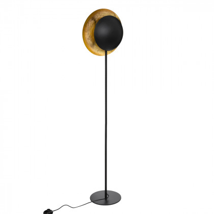 Lampadaire Estee en Métal noir et Doré H 144 cm