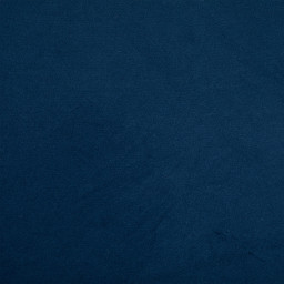 Fauteuil d'angle Kiona en Velours Bleu foncé