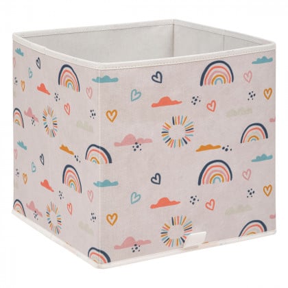 Panier de rangement de jouets pour chambre d'enfant, grand bac de rangement,  organisateur de jouets, sac de rangement de jouets floraux pour chambre de  filles -  France